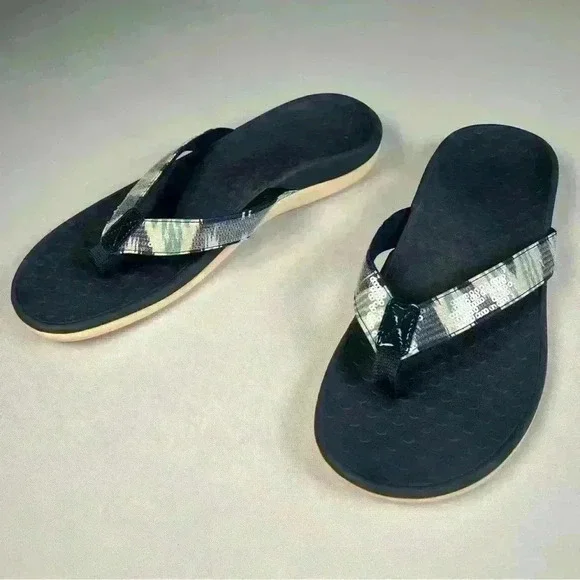 Vionic Tide II - Women's Leather Orthotic Sandals - Orthaheel new sz 11 - Picture 2 of 9